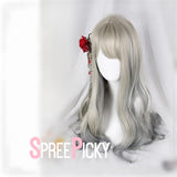 Hivava Grey Lolita Long Curl Wig