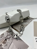 Hivava Vintage Silver Metal Waist Chain