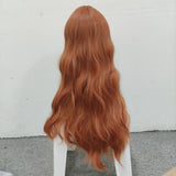 Hivava Lolita Pumpkin Long Curly Wig