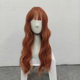 Hivava Lolita Pumpkin Long Curly Wig