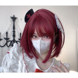 Hivava Kawaii Lolita Bob Cherry Red Wig