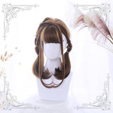 Hivava Grey/Brown Lolita 45cm Daily Wig