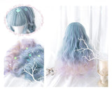 Hivava Gradient Harajuku Lolita Long Curl Wig