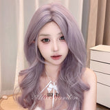 Hivava Casual Series Taro Curly Long Wig