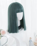 Hivava Green/Blue Natural Straight Lolita Cosplay Wig