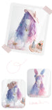 Hivava Alice Bunny Cotton Candy Parted Pastel Purple Pink Lolita Wig