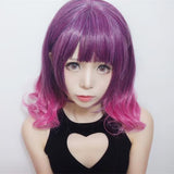 Hivava Purple Pink Gradient Lolita Wig