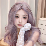 Hivava Casual Series Taro Curly Long Wig