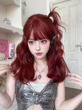 Hivava Natural Red Mermaid Lolita Wig