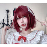 Hivava Kawaii Lolita Bob Cherry Red Wig