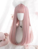 Hivava Cute Peach Lolita Pastel Pink Wig