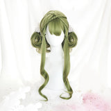 Hivava Dream Green Lolita Long Curly Wig