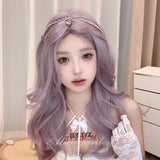 Hivava Casual Series Taro Curly Long Wig