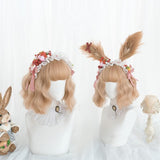 Hivava Light Brown Cosplay Lolita Kawaii Wig