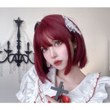 Hivava Kawaii Lolita Bob Cherry Red Wig