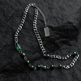 Hivava Beads Cuban Chain Necklace