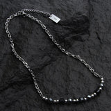 Hivava Black Beads Necklace