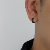 Hivava Black Hexagon Earrings