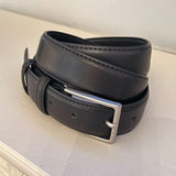 Hivava Black Leather Belt