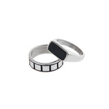 Hivava Black Titanium Steel Ring