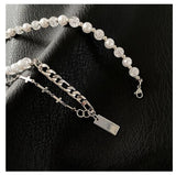 Hivava Cross Pearl Necklace