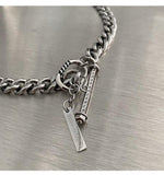 Hivava Cuban Chain Ot Buckle Necklace