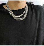 Hivava Diamond Cuban Chain Necklace