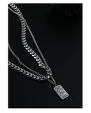 Hivava Double Cuban Chain Necklace