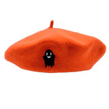 Hivava Ghost Embroidered Beret