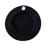 Hivava Ghost Embroidered Beret