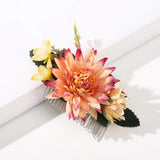 Hivava  -  Fashion Wedding Hair Combs Accessories For Bridal Flower Headpiece Women Bride Hair Jewelry Girls New Headwear