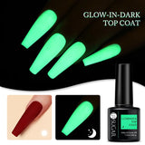 Hivava  -  Neon Fluorescent Glow-in-dark Gel Nail Polish Red Green Yellow Luminous UV LED Nails Gel Soak Off Nail Art Varnish