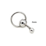 Hivava  6/8/10MM Surgical Steel Navel Piercing Sexy Belly Piercing Ombligo Belly Button Rings Nombril Navel Rings Earrings Body Jewelry