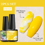 Hivava  -  Blossom Gel Nail Art Transparent Blossom Nail Polish Blooming Smook Effect Flower Gel Polish Soak off UV Nail Glue Gel