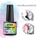 Hivava  -  Blossom Gel Nail Art Transparent Blossom Nail Polish Blooming Smook Effect Flower Gel Polish Soak off UV Nail Glue Gel