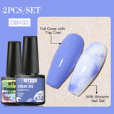 Hivava  -  Blossom Gel Nail Art Transparent Blossom Nail Polish Blooming Smook Effect Flower Gel Polish Soak off UV Nail Glue Gel