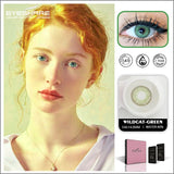 Hivava Color Lens Eye WILDCAT Series Color Contact Lenses for Eyes Beauty Contact Lenses Eye Cosmetic Color Lens Beauty Makeup