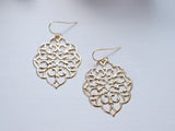 Hivava  -  Women Boho Bohemian Moroccan Filigree Dangle Earrings Wedding Jewelry Gifts For Her