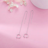 Hivava  -   Cuff Chain Earrings Wrap Tassel Earrings for Women Crawler Earrings Simple Dainty Jewelry Gifts for Mom