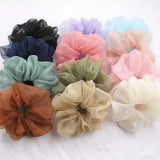 Hivava Headwear Organza Scrunchie Hair Ring Bands Ties For Girls Ponytail Holders Elastic Hairbands Elastic Hairband Hair Accessories