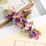 Hivava  -  Women Flower Hair Combs Fashion Ponytail Hairpins For Girls Wedding Hair Accessories Princess Chic Hair Combs