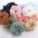 Hivava Headwear Organza Scrunchie Hair Ring Bands Ties For Girls Ponytail Holders Elastic Hairbands Elastic Hairband Hair Accessories