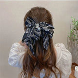 Hivava  -  Wild Big Large Fashion  Women Girls Hair Band Trendy Hairpin Casual Hair Clip Cute Ribbon Bow Ladies accessories