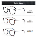 Hivava  Retro Cat Eye Prescription Glasses Women Optical Myopia Eyeglasses Female Photochromic Anti Blue Light Spectacles Frame