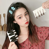 Hivava 4pcs/Set No Bend Seamless Hair Clips Side Bangs Fix Fringe Barrette Makeup Washing Face Accessories Women Girls Styling Hairpins