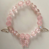 Hivava  -  Handmade Pink Butterfly Bracelet Y2K