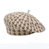 Hivava Houndstooth Beret