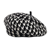 Hivava Houndstooth Beret