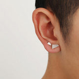 Hivava Irregular Geometric Ear Studs