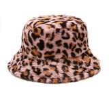 Hivava Leopard Fluffy Bucket Hat